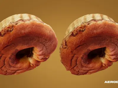 Slovenian Nut Roll - Large 3D model
