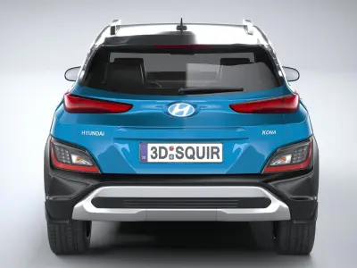 Hyundai Kona 2021 3D model