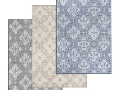 Rug Set 548 3D model