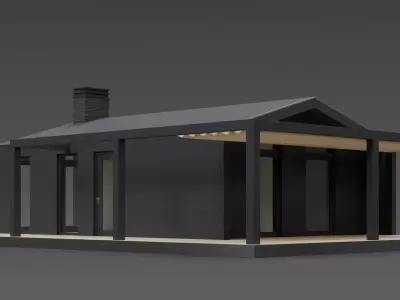 Shadowline Pavilion 3D model