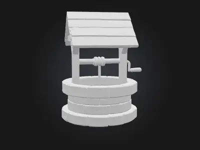 Wishing Well Model 3D model
