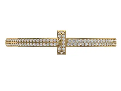 Tiffany Diamond Bracelets 3D print model