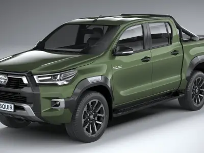 Toyota Hilux Invincible 2021 3D model