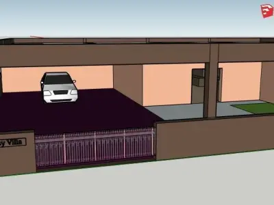 Nesby Villa 3D model