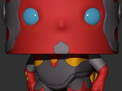 avengers vases and plants 3D model