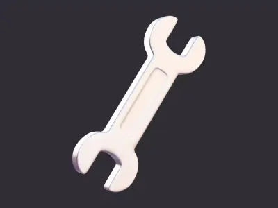 Wrench Tool 3D model