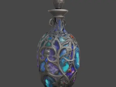 life-saving potion 3D model