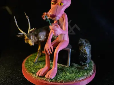 Pink Melancholy 3D print model