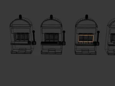 Jumbo Slot Low-poly 3D model