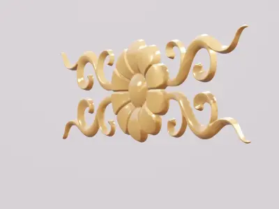 Flower Decor 3D print model 31