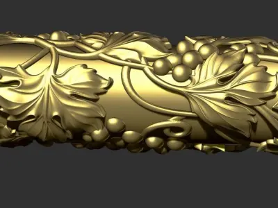 church furniture pillar 3D model