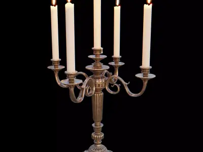 Candelabra Chandelier 3D model