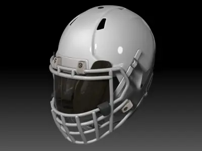 Oakley Visor and Facemask II for NFL Riddell  Speed helmet 3D print model