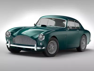 Aston Martin DB MKIII 1957 - 1959 3D model