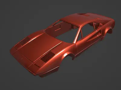 Ferrari 308 GTBM 3D print model