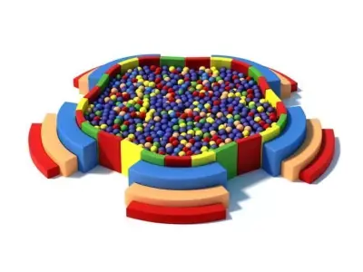 Children s Ball Pit 3D model