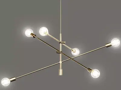 Mobile Chandelier 3D model