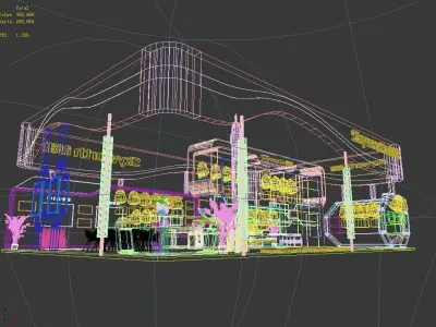 Exhibition - Area - 18X12-3DMAX2009-019 3D model