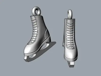 Pendant Skates 3D print model