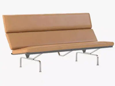Eames Sofa Compact 3D model