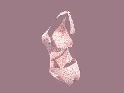 Monokini 3D model