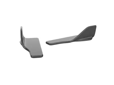 Car Side Skirt Wing 3D print model