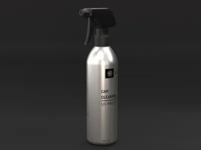 Car cleaning 3D model