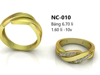 wedding ring Free 3D model