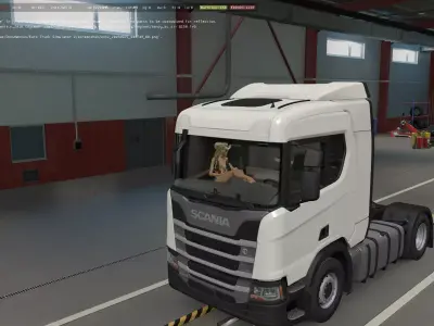 DRIVER LITTLE COWGIRL COMPANION 3D model Low-poly 3D model