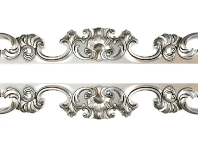 Classic carved 146 3D model