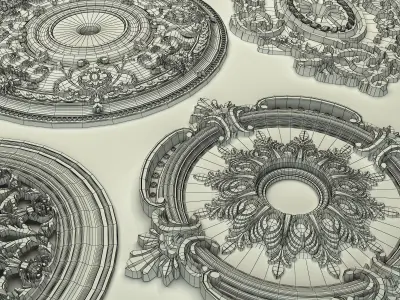 ceiling decor 3D model