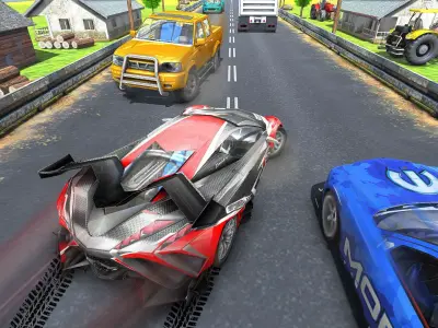 Shabalu Modern Racing Car 3D model