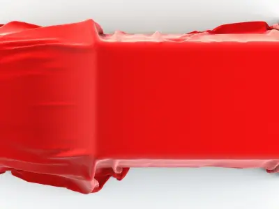 Cover Car Jeep Low-poly 3D model