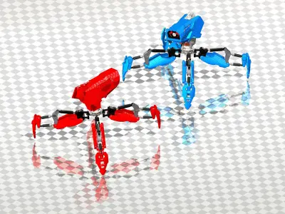 MECHA PROJECT 2 Free 3D model