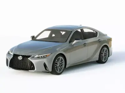 Lexus IS 2021 3D model