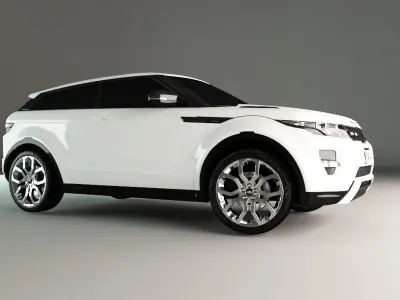 Land rover evoque  3D model