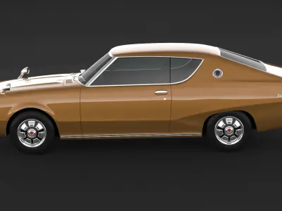 Nissan Skyline 2000 GT-X 3D model