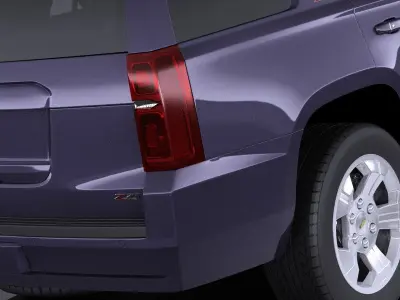 Chevrolet Tahoe Z71 2017 VRAY 3D model