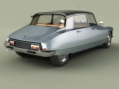 Citroen DS21 1965 3D model