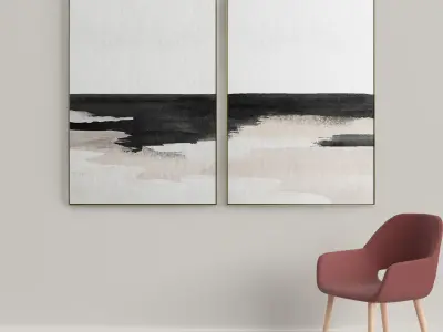 Photo Frame 120 Low-poly 3D model