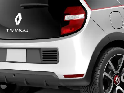 Renault Twingo 2015 3D model