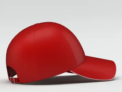 Baseball Cap 02 3D model