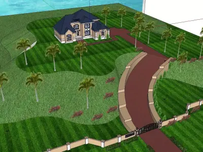 Regal-Luxury-Villa Area-079 3D model