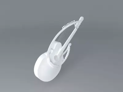 Lyra Harp Guitar Free 3D model