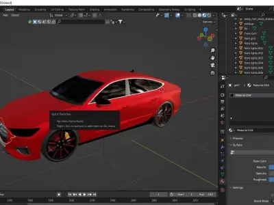 Audi A7 55 TSFI 3D model