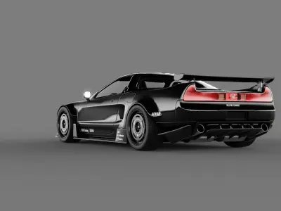 Honda NSX NA1 Tuning Version 3D model