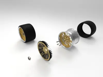 Turbo Fan Line runner 3D model