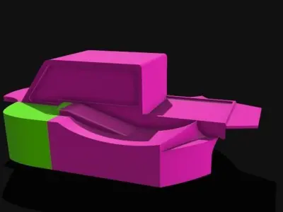  RC Buggy 1-8 Universal Bodyshell 3D print model