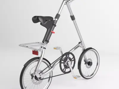STRIDA SX Silver Brush 3D model