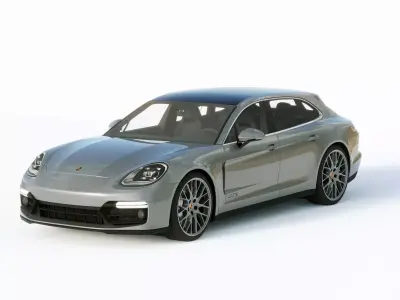 Porsche Panamera GTS Sport 2019 3D model